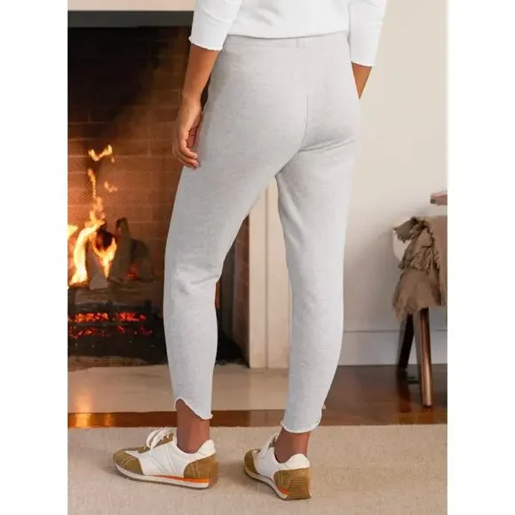 NWOT Frank & Eileen CHRISTINE Tulip Ankle Triple Fleece Sweatpant Jogger Gray XL - Picture 6 of 6